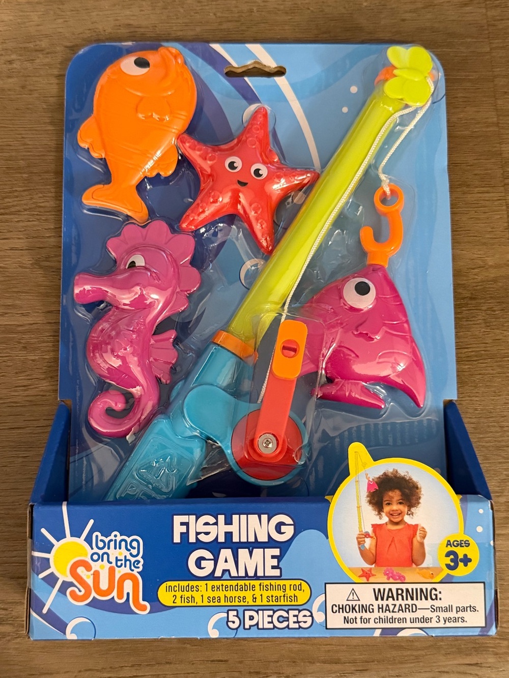 Bring on the Sun Kids Magnetic Fishing Game
